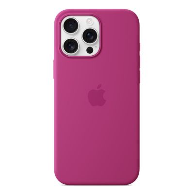 3. Apple iPhone16 Pro Max Silicone Case with MagSafe - Fuchsia