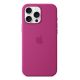 3. Apple iPhone16 Pro Max Silicone Case with MagSafe - Fuchsia