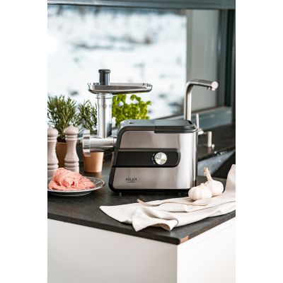 4. Adler AD 4813 2000W Mincer Black, Silver