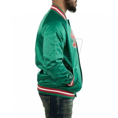 3. Mitchell &amp; Ness NBA Milwaukee Bucks Lightweight Jacket M STJKMG18013-MBUDKGN