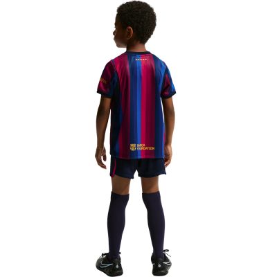 2. Nike FC Barcelona Stadium 2026 Toddler's Soccer Kit Maroon/Navy II1625 683