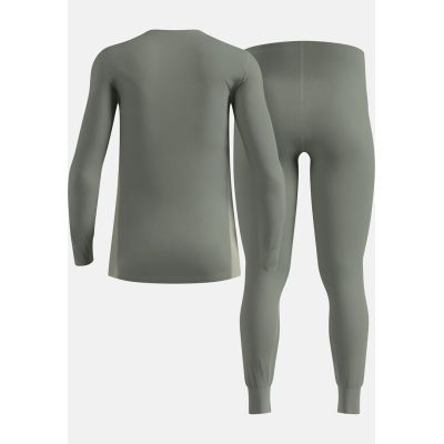 7. Thermal underwear - Odlo Set ACTIVE WARM Special Set size M Dark Gray