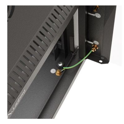12. Lanberg WF11-3306-10B 6U Rack Wall Mount Cabinet Black