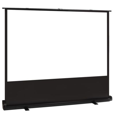 27. MACLEAN PORTABLE PROJECTION SCREEN, COMPACT, FLOOR, 80", 16:10 MC-212