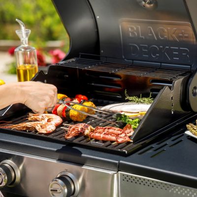 13. Black+Decker BXOG7200E Gas Grill 2 Burners x 3.6 kW