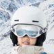 4. Qunature Panda Ski Goggles for Kids - Black/White