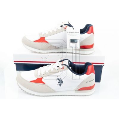 11. US Polo ASSN trainers. M UP21M48062-WHI-RED01