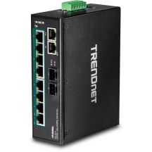 Trendnet TI-PG102, Unmanaged, Gigabit Ethernet (10/100/1000), Full Duplex, Power over Ethernet (PoE), Wall-mountable