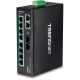 Trendnet TI-PG102, Unmanaged, Gigabit Ethernet (10/100/1000), Full Duplex, Power over Ethernet (PoE), Wall-mountable