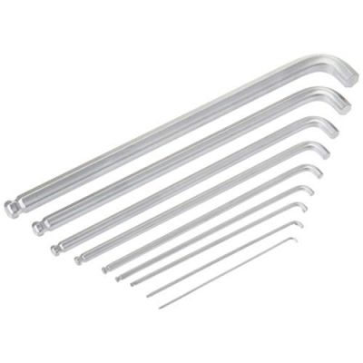 2. Wera 05073594001 Allen Key L-Shaped Allen Key Set Metric/Imperial 9 pcs.