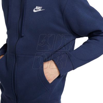 4. Nike NSW Club Hoodie FZ M BV2645-410 sweatshirt