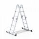 AWTOOLS Multifunctional aluminum ladder 4x3