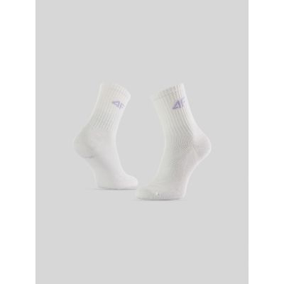 5. Girls’ Long Socks (4-Pack) 4F 4FJRAW26USOCF1010-91S