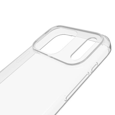 6. Puro 0.3 Nude Ultra-Slim TPU Case for iPhone 17 Pro Max - Transparent