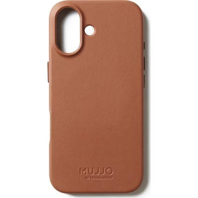 Mujjo Tan Leather iPhone 17 Case