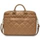 3. Guess Quilted 4G bag for a 16" laptop - brown