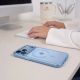 7. Tech-Protect MagZero MagSafe case for iPhone 17 Pro Max / 18 Pro Max - light blue matte