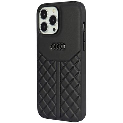 3. Audi Genuine Leather iPhone 13 Pro Max 6.7" black/black hardcase AU-TPUPPCIP13PM-Q8/D1-BK