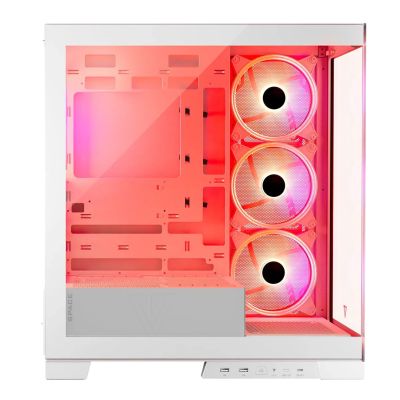 15. MODECOM VOLCNO SPACE APEX ARGB MIDI WHITE CASE
