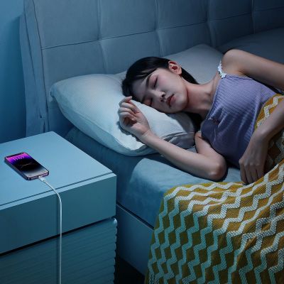 11. Baseus Explorer Series cable USB - Lightning 2.4A 2 m white (CATS010102)