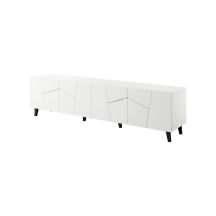 ETNA TV cabinet 200x42x52 white matt