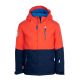Trollkids Kids Hallingdal Jacket Outdoor Orange/Navy (226-705)