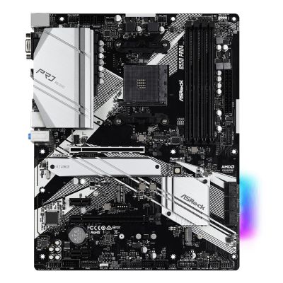 7. Asrock B550 PRO4 motherboard