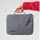 6. Wozinsky WTNP-11G 10-11" Laptop Bag with Retractable Handle - Gray