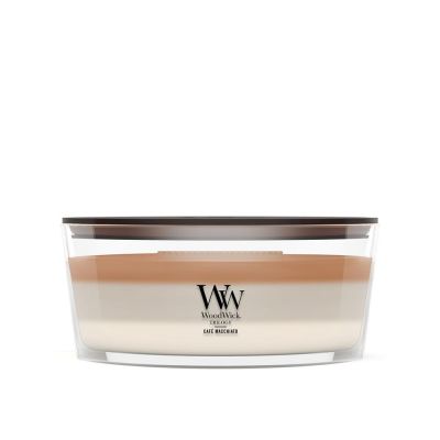 CAFÉ MACCHIATO WOODWICK Ellipse Candle