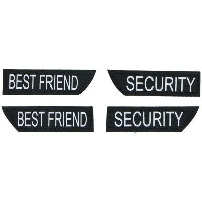 2. DOG HARNESS WITH REFLECTIVE TAPE 37 - 49 CM SMALL