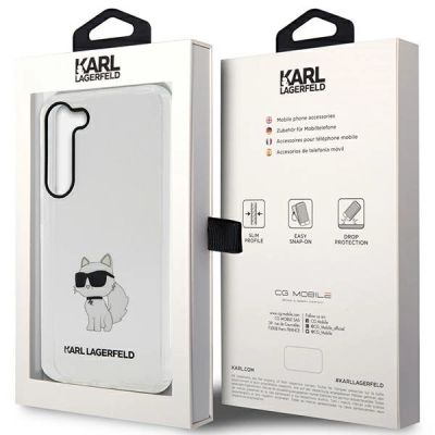 8. Karl Lagerfeld KLHCS23SHNCHTCT S23 S911 transparent hardcase Ikonik Choupette