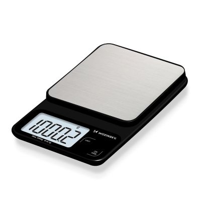 2. Wozinsky WAK-2252 kitchen scale accurate with large LCD display up to 5 kg - black