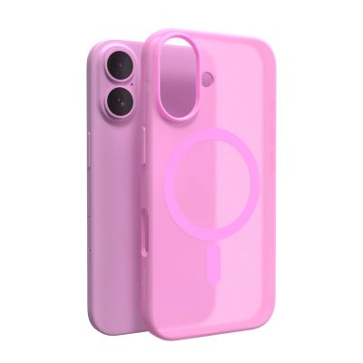 Puro Daylight MagSafe Silicone Case for iPhone 16 - Pink