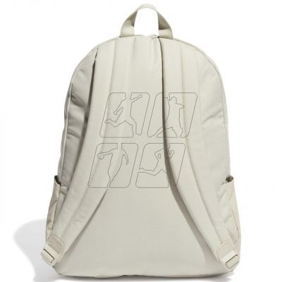 2. Adidas Classic Badge of Sport 3-Stripes backpack IR9757