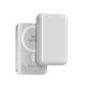 2. Wozinsky WRW349YWS 10000 mAh Magnetic Power Bank - White