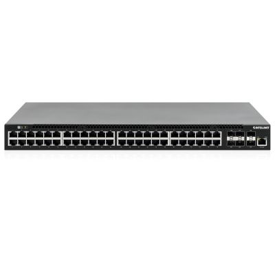 5. Intellinet 562041 Managed Network Switch L3 Gigabit Ethernet (10/100/1000) PoE Support Black