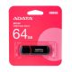 2. ADATA UV150 AUV150-64G-RBK USB Flash Drive (64GB; USB 3.0; black)