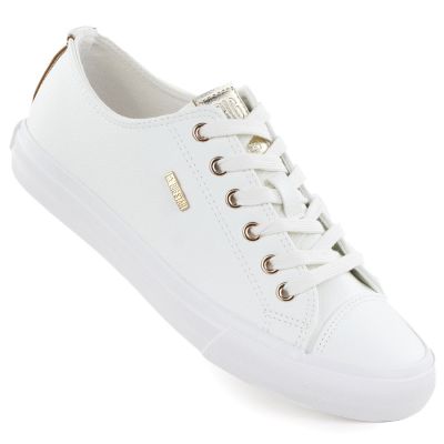 Women's low-top sneakers, eco-leather, white, Big Star RR274748