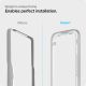 5. Spigen ALM Glass FC Tempered Glass for iPhone 13 / 13 Pro / 14 - Black