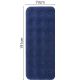 8. FLOCKED MATTRESS FOR 1-PERSON 191x73x22CM WITH PUMP 2IN1 24040