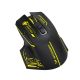6. Wozinsky WMGB-1181 Wireless Optical Gaming Mouse 3200 DPI with Built-in Battery and Backlight - Black and Yellow