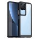11. Outer Space Case for Xiaomi Poco F4 5G cover with a flexible frame black
