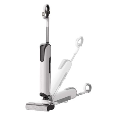 4. UWANT D100 17000Pa Upright Vacuum Cleaner with Mopping Function and Charging Station - White