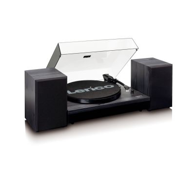 2. Lenco LS-300 Belt-Drive Turntable Black Automatic