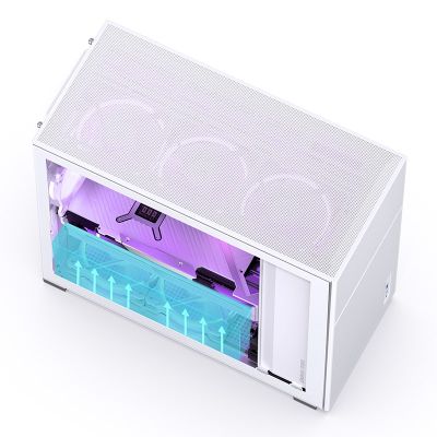 3. Jonsbo D41 Mesh white computer case