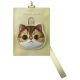 3. Nimmy Big Eyed Pet 2.0 Cat 3-in-1 Set: Phone Bag + Wallet + Tracker Case - Beige
