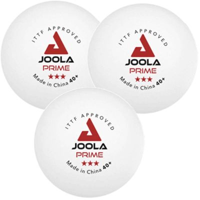 5. JOOLA PRIME TABLE TENNIS BALLS 3 PCS WHITE
