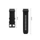 7. Tech-Protect Nylon Strap for Garmin Fenix 5X / 5X PLUS / 6X / 6X PRO / 7X / 8 (51 mm) - Black