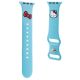 3. Hello Kitty Silicone Kitty Head strap for Apple Watch 38/40/41mm - blue