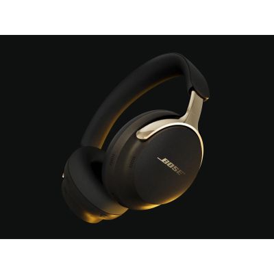 8. Bose 890101-0400 Headphones/Headset Wireless Headband Calls/Music Bluetooth Black, Gold